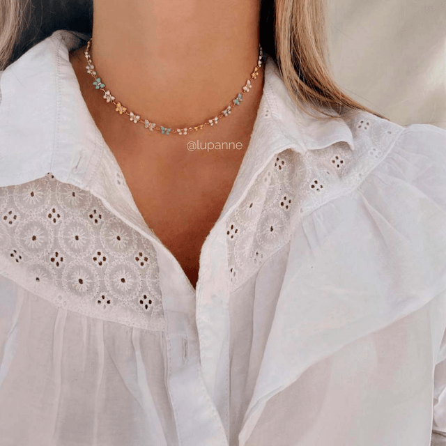 Chocker Mariposas