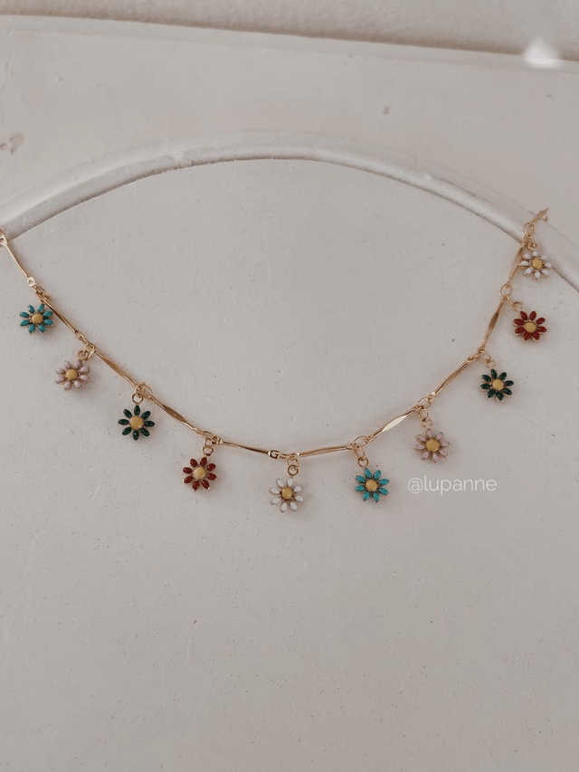 Chocker Lluvia de Flor
