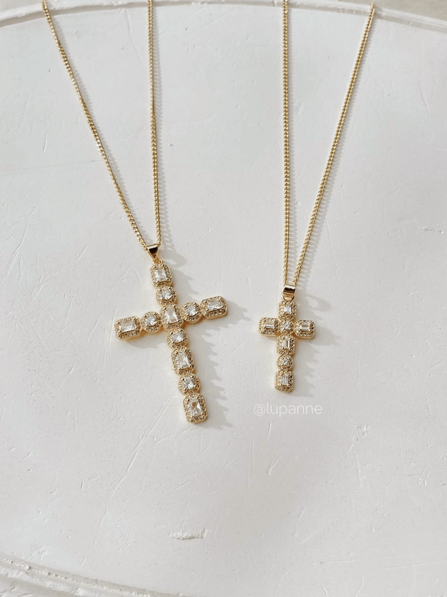 Collier Croix Santo Padre