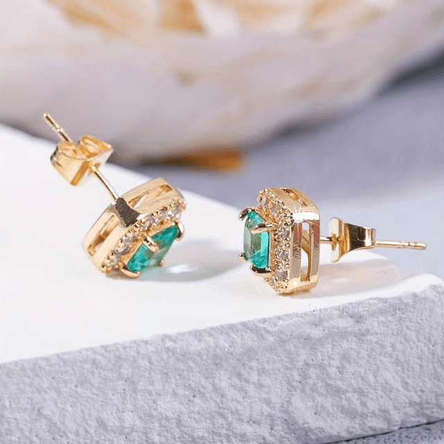 Boucles d'oreilles Jade