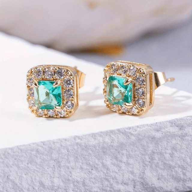Boucles d&#039;oreilles Jade