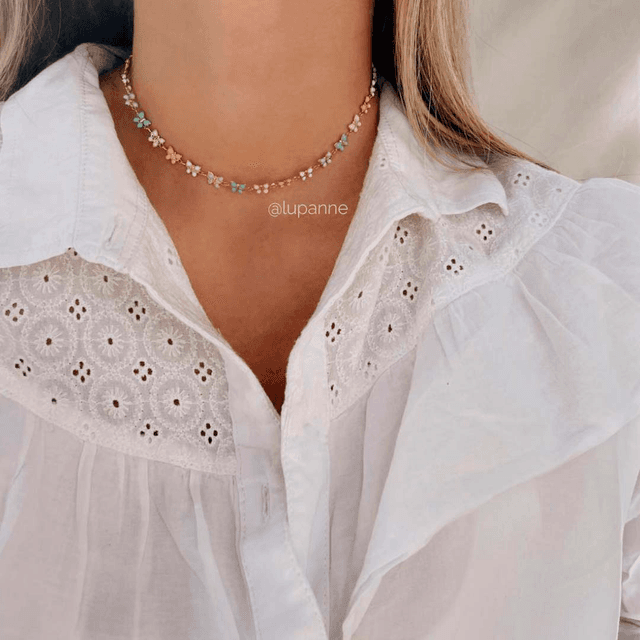 Chocker Mariposas