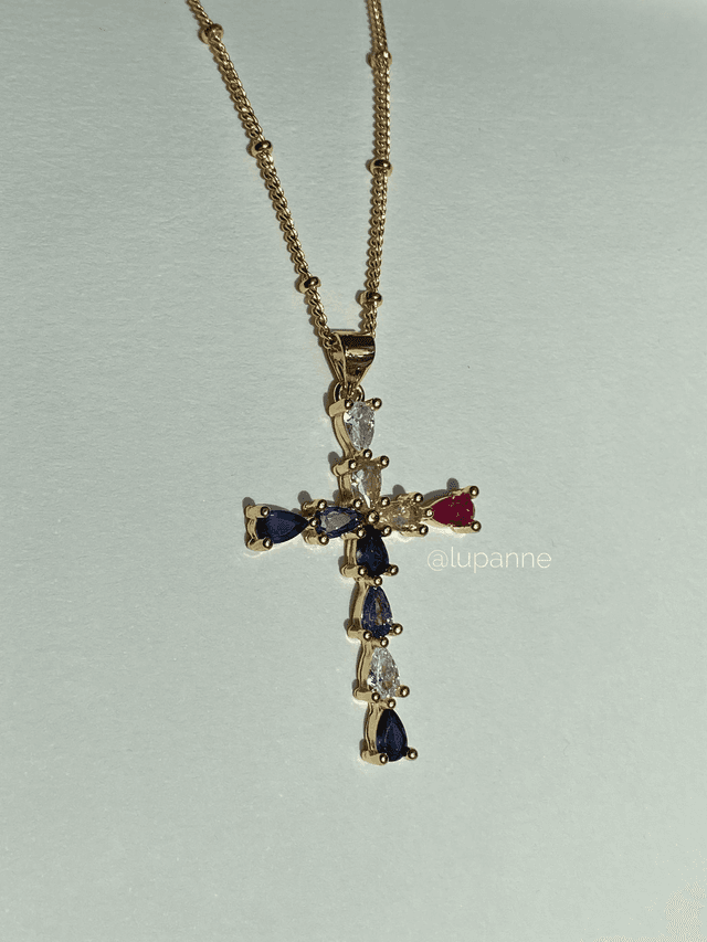 Collier Croix Ana