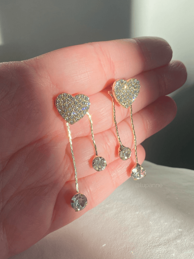 Boucles d&#039;oreilles Corazón Colgante